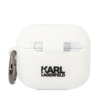 Karl Lagerfeld etui do Airpods 3 KLA3RUNCHH białe 3D Silicone NFT Karl