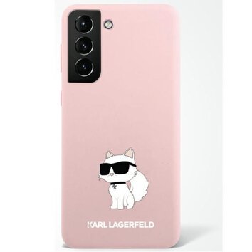 Karl Lagerfeld nakładka do Samsung Galaxy S23 Plus KLHCS23MSNCHBCP różowa hardcase Silicone Choupette