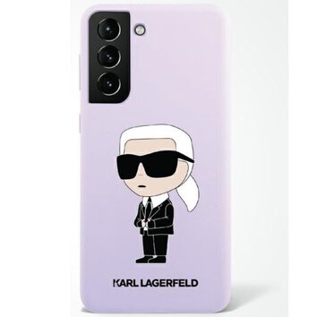 Karl Lagerfeld nakładka do Samsung Galaxy S23 Plus KLHCS23MSNIKBCU fioletowa hardcase Silicone Ikonik