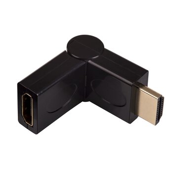 Akyga adapter 180° AK-AD-40 HDMI (m) / HDMI (f) obracany kątowy