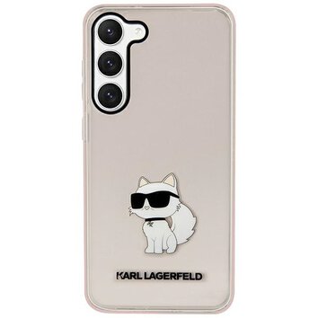 Karl Lagerfeld nakładka do iPhone 12 / 12 Pro 6,1" KLHCP12MHNCHTCP różowa HC IML NFT Choupette