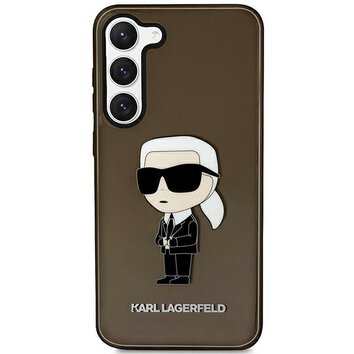 Karl Lagerfeld nakładka do Samsung Galaxy S23 Ultra KLHCS23LHNIKTCK czarna HC IML NFT Ikonik