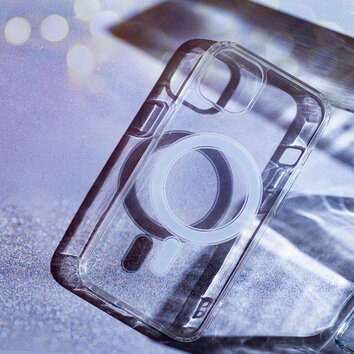Nakładka Anti Shock 1,5 mm Mag do iPhone 12 Mini 5,4" transparentna