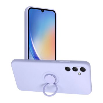 Futera SILICONE RING do SAMSUNG Galaxy A34 5G fioletowy