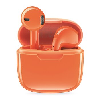 XO słuchawki Bluetooth X23 TWS pomarańczowe