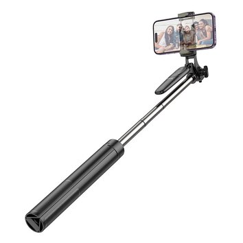 HOCO uchwyt selfie z pilotem bezprzewodowym tripod K19 czarny