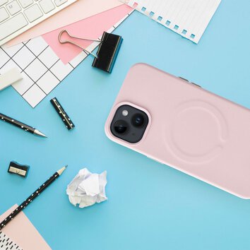 Futera Roar Leather Mag Case kompatybilny z MagSafe - do iPhone 14 Plus Rowy