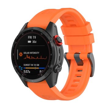 Pasek / opaska do smartwatcha Garmin FENIX 3 / 3HR / 5X / 6X / 6X PRO / 7X / 7X PRO pomaracz (8)