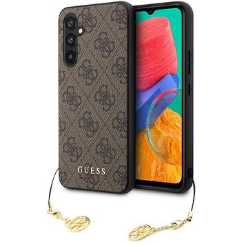 Guess nakładka do Samsung Galaxy A54 5G GUHCSA54GF4GBR brązowa hardcase 4G Charms Collection