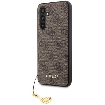 Guess nakładka do Samsung Galaxy A54 5G GUHCSA54GF4GBR brązowa hardcase 4G Charms Collection