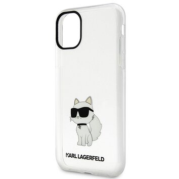Karl Lagerfeld nakładka do iPhone 11 / XR KLHCN61HNCHTCT transparentna hardcase Ikonik Choupette