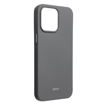 Futera Roar Colorful Jelly Case - do iPhone 15 Pro Max Szary