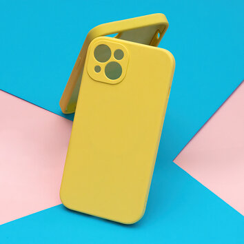 Nakładka Mag Invisible do iPhone 15 Plus 6,7" pastelowy żółty