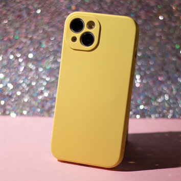 Nakładka Mag Invisible do iPhone 15 Plus 6,7" pastelowy żółty