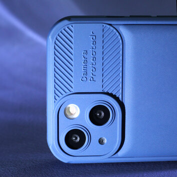 Nakładka Honeycomb do iPhone 14 Pro 6,1" ciemnoniebieska