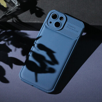 Nakładka Honeycomb do iPhone 15 Pro 6,1" ciemnoniebieska
