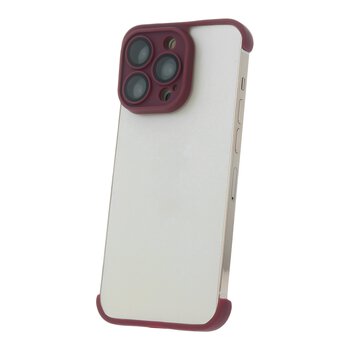 TPU mini bumpers z ochroną aparatu do iPhone 14 Pro 6,1" wiśniowy