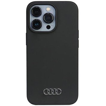 Audi nakładka do iPhone 13 Pro 6,1" AU-LSRIP13P-Q3/D1-BK czarna hard case Silicone