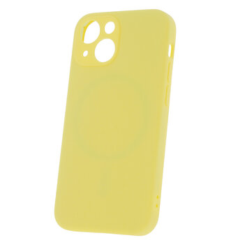 Nakładka Mag Invisible do iPhone 14 6,1" pastelowy żółty