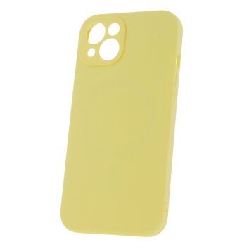 Nakładka Mag Invisible do iPhone 13 6,1" pastelowy żółty