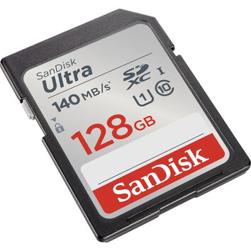 SanDisk karta pamięci 128GB Ultra SDXC 128GB 140MB/s UHS-I Class 10