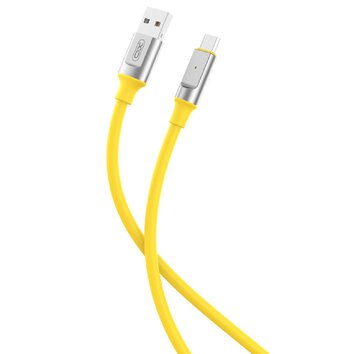 XO kabel NB251 USB - microUSB 1,0 m 6A żółty
