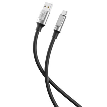 XO kabel NB251 USB - USB-C 1,0 m 6A czarny