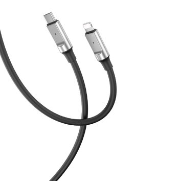 XO kabel NB-Q252A USB-C - Lightning 1,0 m 27W czarny