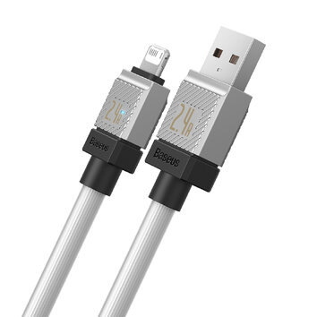 Baseus kabel CoolPlay USB - Lightning 2m 2,4A biały