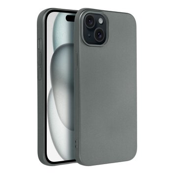 Futera METALLIC do IPHONE 15 PLUS szary
