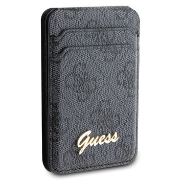 Guess portfel GUWMSHG4SHK czarne Cardslot Magsafe Stand 4G Classic