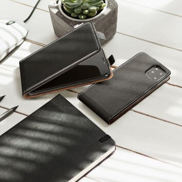 Kabura SLIM FLEXI FRESH Pionowa do HUAWEI P30 Pro czarny