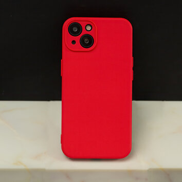 Nakładka Silicon do iPhone 15 Plus 6,7" czerwona