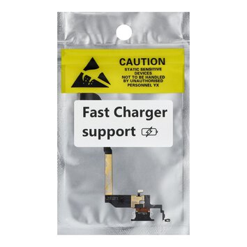 Taśma ładowania USB do IPHONE X czarny (demotaż)
