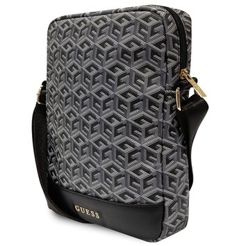 Guess torba na tablet 10" GUTB10HGCFSEK czarna Gcube Stripe Tablet Bag