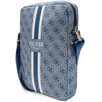 Guess torba na tablet 10" GUTB10P4RPSB niebieska 4G Stripes Tablet Bag