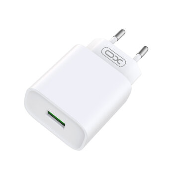 XO ładowarka sieciowa CE02D QC 3.0 18W 1x USB biała