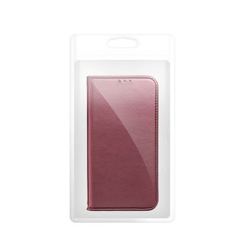 Kabura SMART MAGNETO do IPHONE 16 burgundowy
