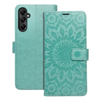 Kabura MEZZO Book do SAMSUNG A05s mandala zielony