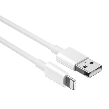 WIWU kabel C006 USB - Lightning 1,2 m 2,4A biały