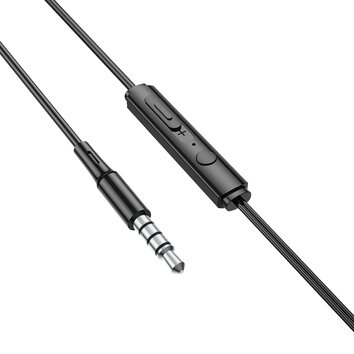 WIWU słuchawki przewodowe EB312 jack 3,5mm czarne