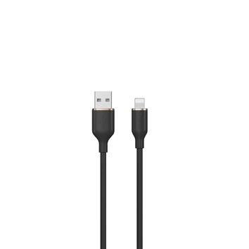 Devia kabel Jelly USB - Lightning 1,2 m 2,4A czarny