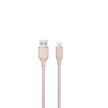 Devia kabel Jelly USB - Lightning 1,2 m 2,4A różowy
