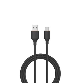Devia kabel Jelly USB - USB-C 1,2 m 2,4A czarny