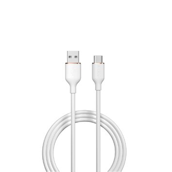 Devia kabel Jelly USB - USB-C 1,2 m 2,4A biały
