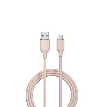 Devia kabel Jelly USB - USB-C 1,2 m 2,4A różowy