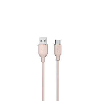 Devia kabel Jelly USB - USB-C 1,2 m 2,4A różowy