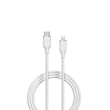 Devia kabel Jelly USB-C - Lightning 1,2 m 27W biały