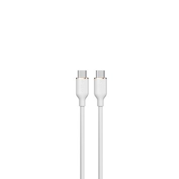 Devia kabel Jelly USB-C - USB-C 1,2 m 60W biały