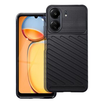 Futera THUNDER do XIAOMI Redmi 13C / POCO C65 czarny